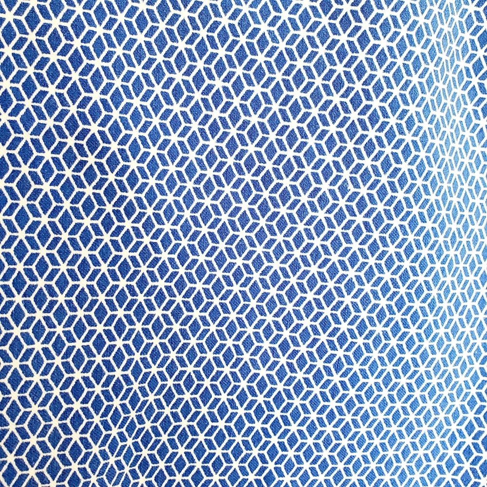 KIM ROGERS Blue Pattern Comfort Capris - Picture 3 of 9